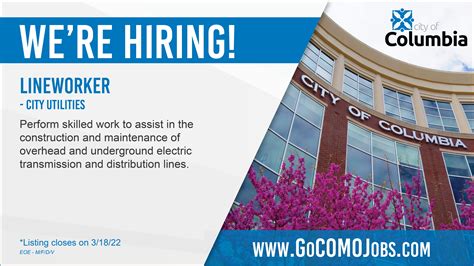 Apply to Administrative Technician, Technician, Customer Service Representative and more. . Columbia mo jobs